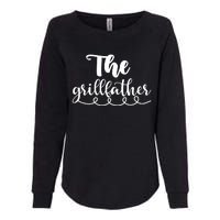 Fathers Day , The Grillfather Womens California Wash Sweatshirt