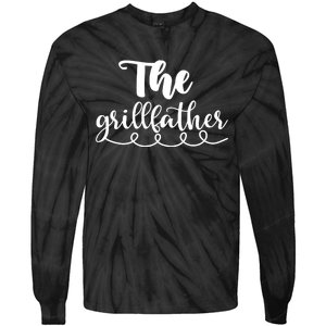 Fathers Day , The Grillfather Tie-Dye Long Sleeve Shirt