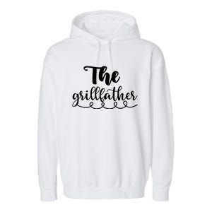 Fathers Day , The Grillfather Garment-Dyed Fleece Hoodie