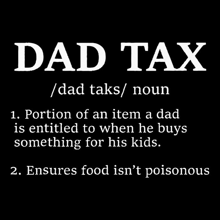 Funny Dad Tax Definition Apparel Father's Day Cooling Performance Crew T-Shirt