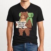 Foxtrot Delta Tango V-Neck T-Shirt