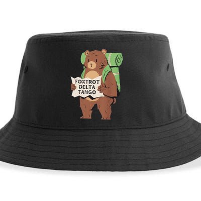 Foxtrot Delta Tango Sustainable Bucket Hat
