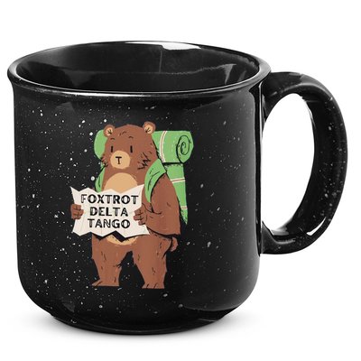 Foxtrot Delta Tango 15oz Campfire Ceramic Mug