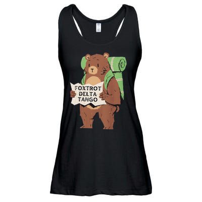 Foxtrot Delta Tango Ladies Essential Flowy Tank