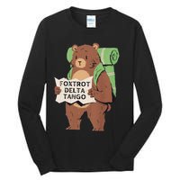 Foxtrot Delta Tango Tall Long Sleeve T-Shirt