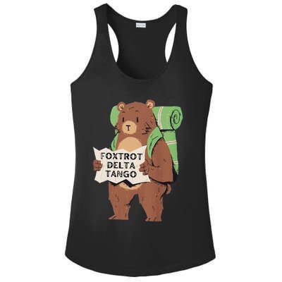 Foxtrot Delta Tango Ladies PosiCharge Competitor Racerback Tank