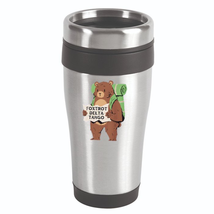 Foxtrot Delta Tango 16oz Travel Tumbler
