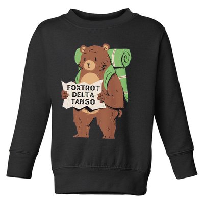 Foxtrot Delta Tango Toddler Sweatshirt