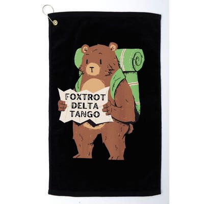 Foxtrot Delta Tango Golf Towel