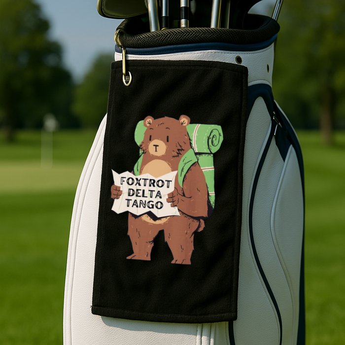 Foxtrot Delta Tango Golf Towel