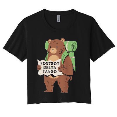 Foxtrot Delta Tango Crop Top