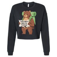 Foxtrot Delta Tango Cropped Pullover Crew