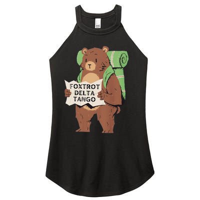 Foxtrot Delta Tango Women's Perfect Tri Rocker Tank