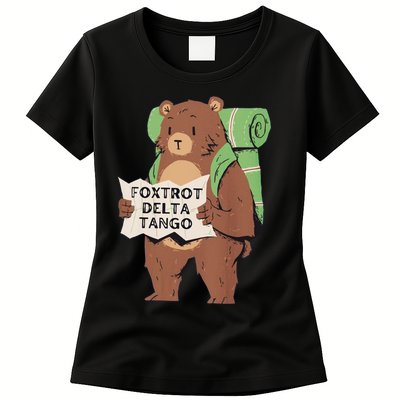 Foxtrot Delta Tango Womens T-Shirt