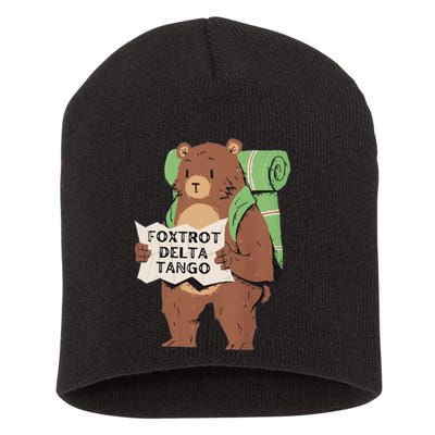 Foxtrot Delta Tango Short Acrylic Beanie
