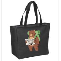 Foxtrot Delta Tango Zip Tote Bag