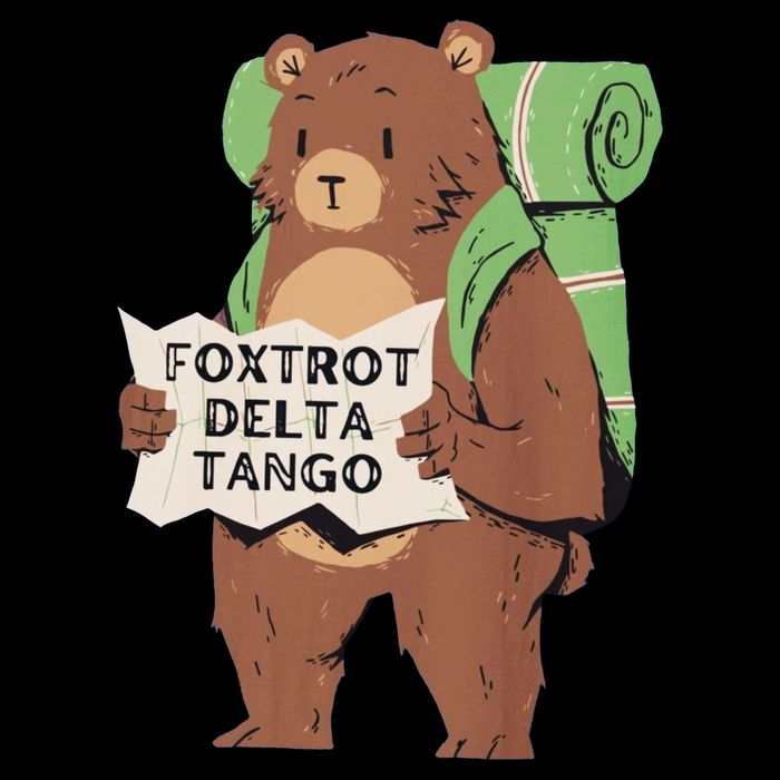 Foxtrot Delta Tango Zip Tote Bag