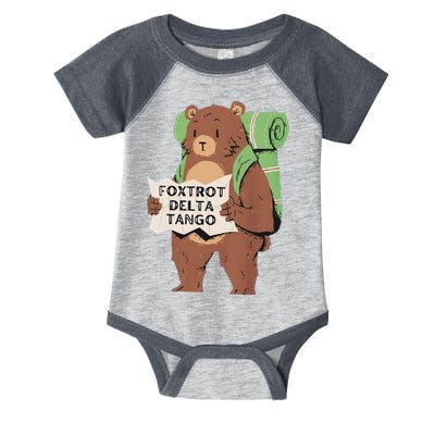 Foxtrot Delta Tango Infant Baby Jersey Bodysuit