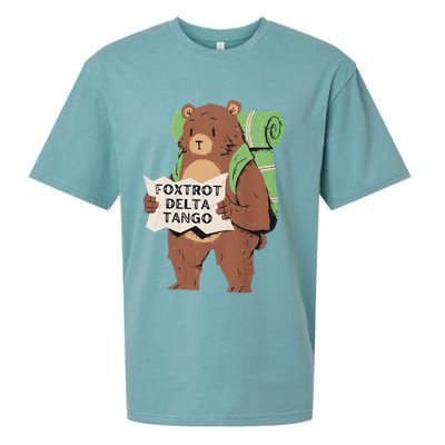 Foxtrot Delta Tango Sueded Cloud Jersey T-Shirt
