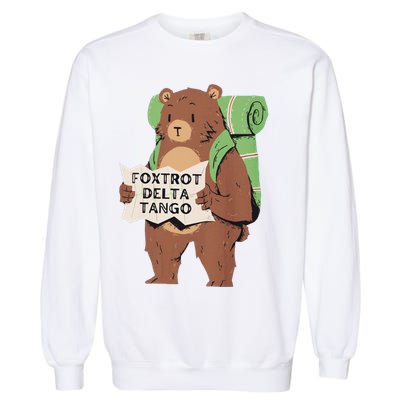 Foxtrot Delta Tango Garment-Dyed Sweatshirt
