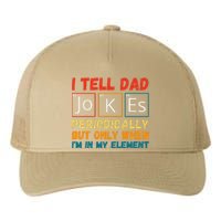 Fathers Day Tee From Wife I Tell Dad Jokes Periodically Yupoong Adult 5-Panel Trucker Hat