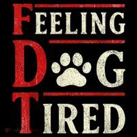 Feeling Dog Tired FDT Mousepad
