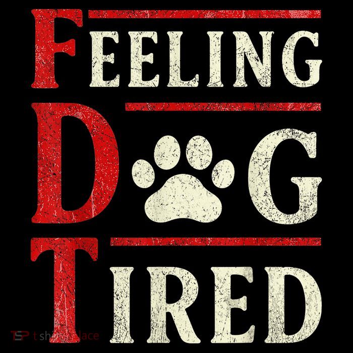 Feeling Dog Tired FDT Mousepad