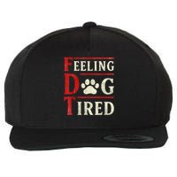Feeling Dog Tired FDT Wool Snapback Cap