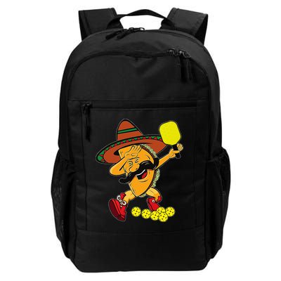 Funny Dabbing Taco Pickleball Ball Sport Lover Cinco De Mayo Backpack