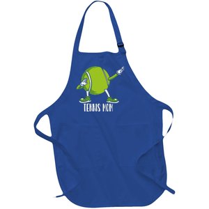 Funny Dabbing Tennis Ball For Mom Meaningful Gift Full-Length Apron With Pockets