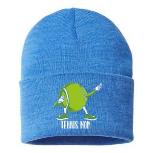 Funny Dabbing Tennis Ball For Mom Meaningful Gift Sustainable Knit Beanie