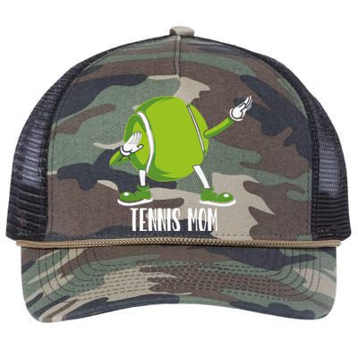 Funny Dabbing Tennis Ball For Mom Meaningful Gift Retro Rope Trucker Hat Cap