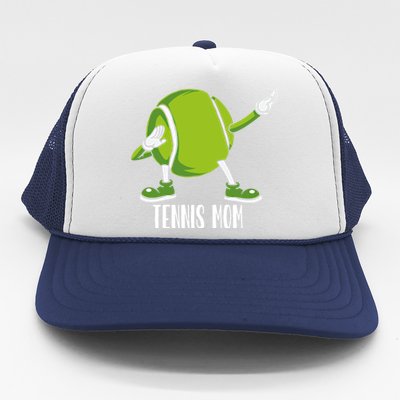 Funny Dabbing Tennis Ball For Mom Meaningful Gift Trucker Hat