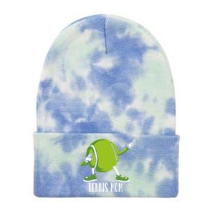 Funny Dabbing Tennis Ball For Mom Meaningful Gift Tie Dye 12in Knit Beanie