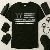 Foxtrots Delta Tangos Funny Us Flag Foxtrots Deltas Tangos T-Shirt