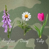 Foxglove Daisy Tulip Floral Legacy Tie Dye Trucker Hat