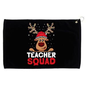 Funny Deer Teacher Christmas Reindeer Xmas Tree Magic Lover Cute Gift Grommeted Golf Towel