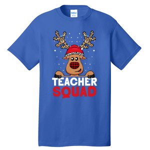 Funny Deer Teacher Christmas Reindeer Xmas Tree Magic Lover Cute Gift Tall T-Shirt