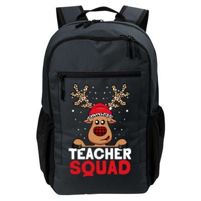 Funny Deer Teacher Christmas Reindeer Xmas Tree Magic Lover Cute Gift Daily Commute Backpack