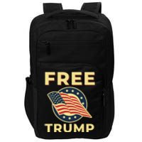 Free Donald Trump MAGA Conservative Impact Tech Backpack