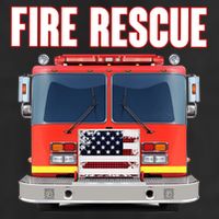Firefighter Department Truck Fireman American Fire Rescue Adult Drive Performance Visor