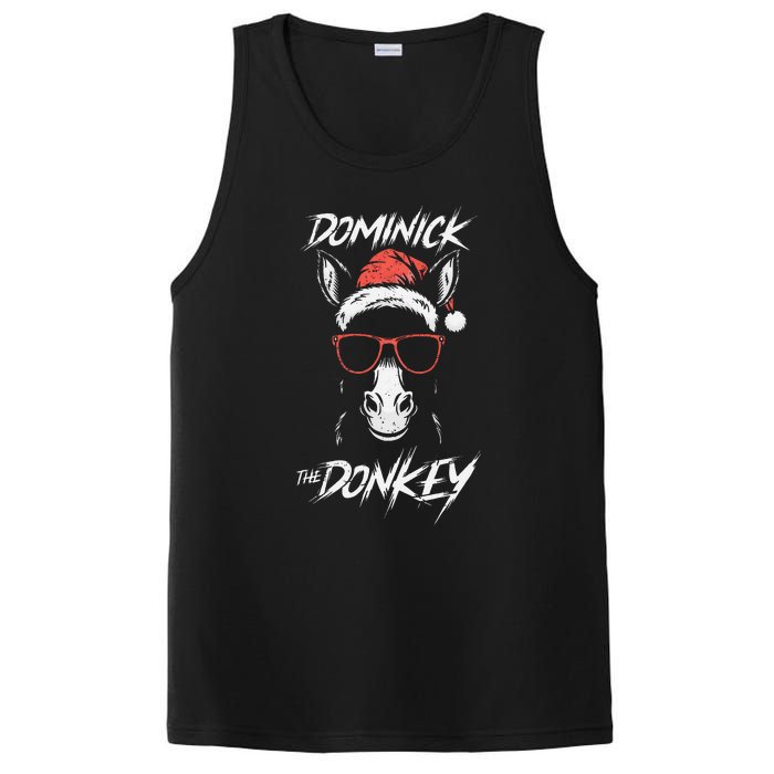 Funny Dominick The Donkey PosiCharge Competitor Tank