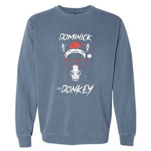 Funny Dominick The Donkey Garment-Dyed Sweatshirt