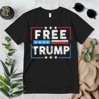 Free Donald Trump Republican Support Premium T-Shirt