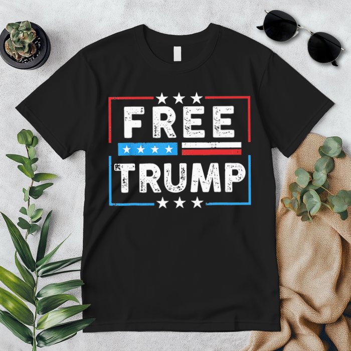 Free Donald Trump Republican Support Premium T-Shirt