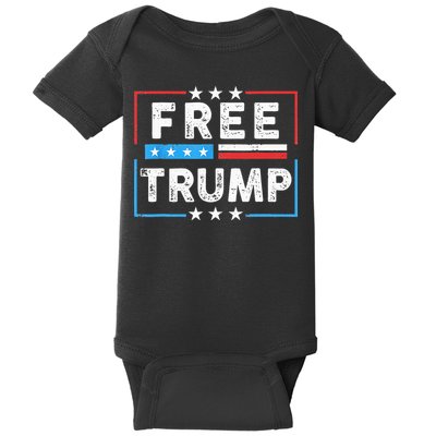 Free Donald Trump Republican Support Baby Bodysuit