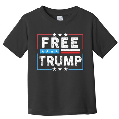 Free Donald Trump Republican Support Toddler T-Shirt