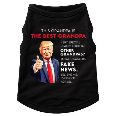 Funny Donald Trump Quote For Conservative Grandpa Doggie Tank