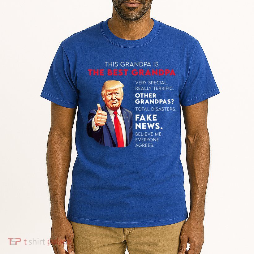Funny Donald Trump Quote For Conservative Grandpa Tall T-Shirt