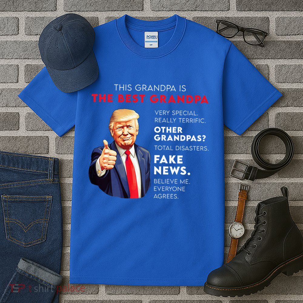 Funny Donald Trump Quote For Conservative Grandpa Tall T-Shirt